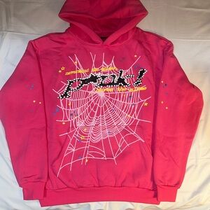 Pink Graphic Hoodie